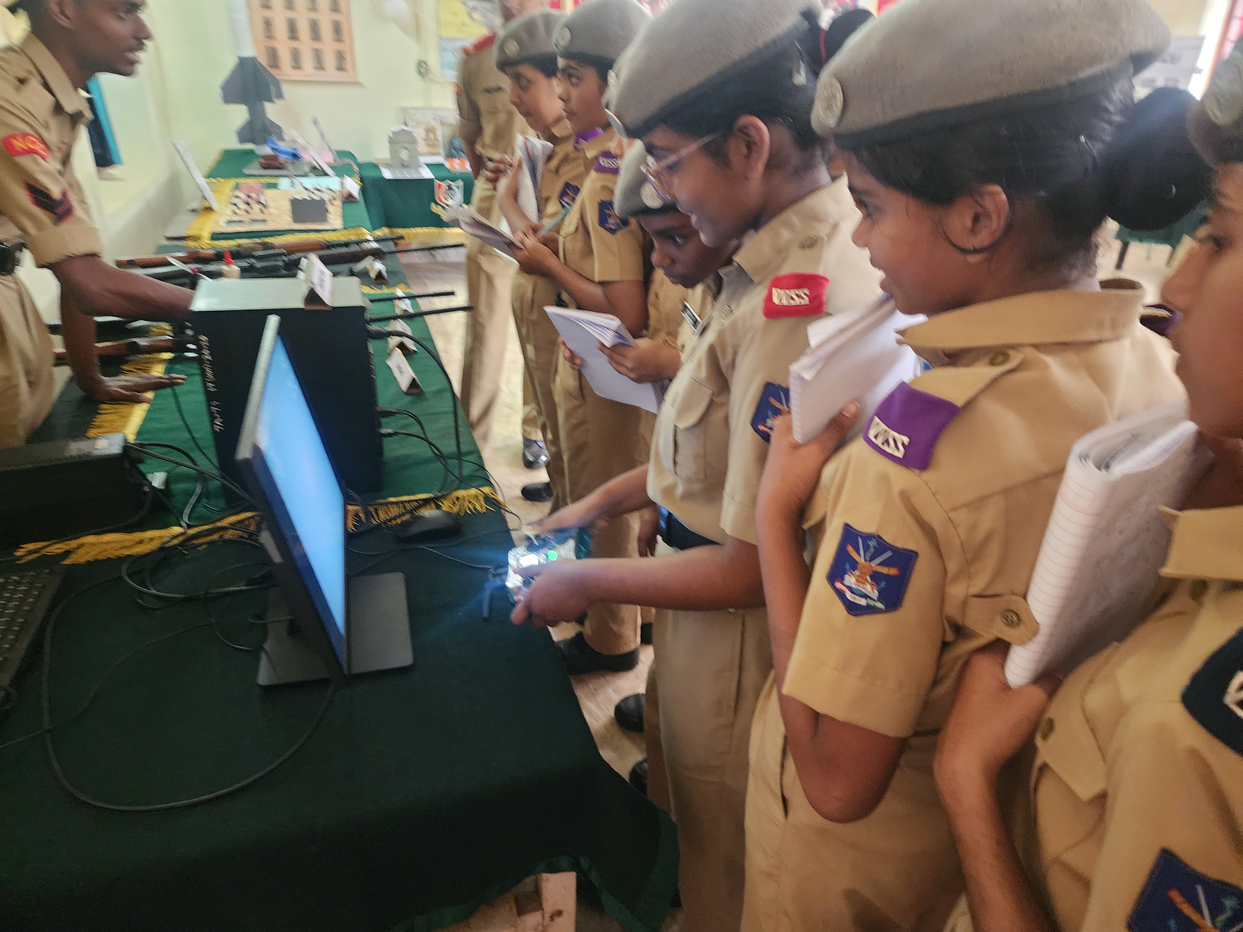 Science And Innovation Expo — Exhibition Visit — Vidyadhiraja Vidyapeetom Sainik School